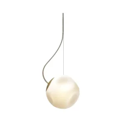 Nordic Tales - loftlampe Pendel - Bright Barocco - med creme kabel