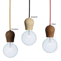 Nordic Tales - Træpendel - BRIGHT SPROUT - Soaped (ledning m. fatning medfølger ikke)