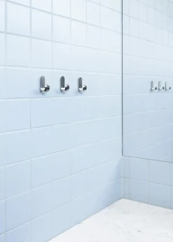 Normann Copenhagen - Curve Mini Knage - sæt med 2 styk - Sølv