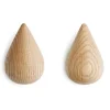 Normann Copenhagen - Dropit Hooks Large - 2 pcs - natur