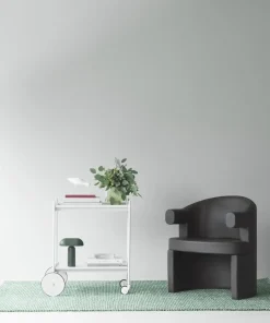 Normann Copenhagen - Flick Rug Tæppe 200x300 cm - Off White/Dark Green