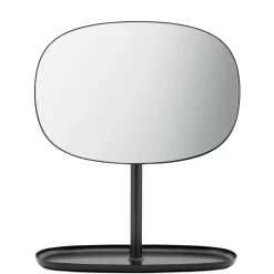 Normann Copenhagen - Flip bordspejl - sort - 34x28 cm