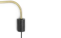 Normann Copenhagen - Grant Væglampe - Messing (D: 43 cm)