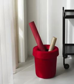 Normann Copenhagen - Hide Office Bin Bright Red
