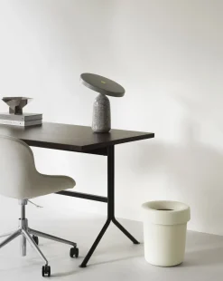 Normann Copenhagen - Hide Office Bin Off Cream