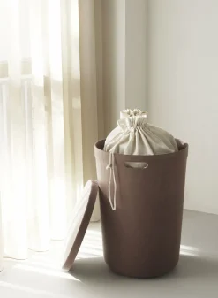 Normann Copenhagen - Hide Laundry Basket Cotton Liner Off White