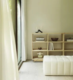 Normann Copenhagen - Lysestage - Crooked Candlestick Two - Grey / Grå