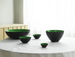 Normann Copenhagen Krenit Skål - Ø 38 cm - Grøn