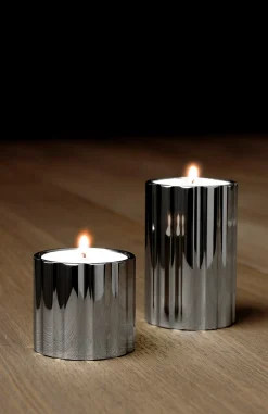 NovoForm - DUAL small lysestage, sølv