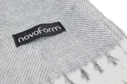 NovoForm - Skagen, plaid - Lysegrå