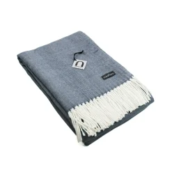 NovoForm - Skagen, plaid - Mørkeblå