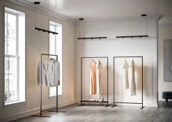 NovoForm - Skohylde til tøjstativ - Marco 100 - Sort