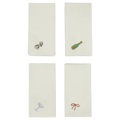 Oyoy - Nytårsserviet - Pakke med 4