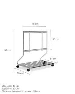 Pedestal - TV-Stander - Disco - 40