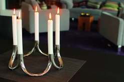 Philippi - Bow candle holder, 2 pcs set