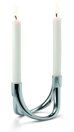 Philippi - Bow candle holder, 2 pcs set