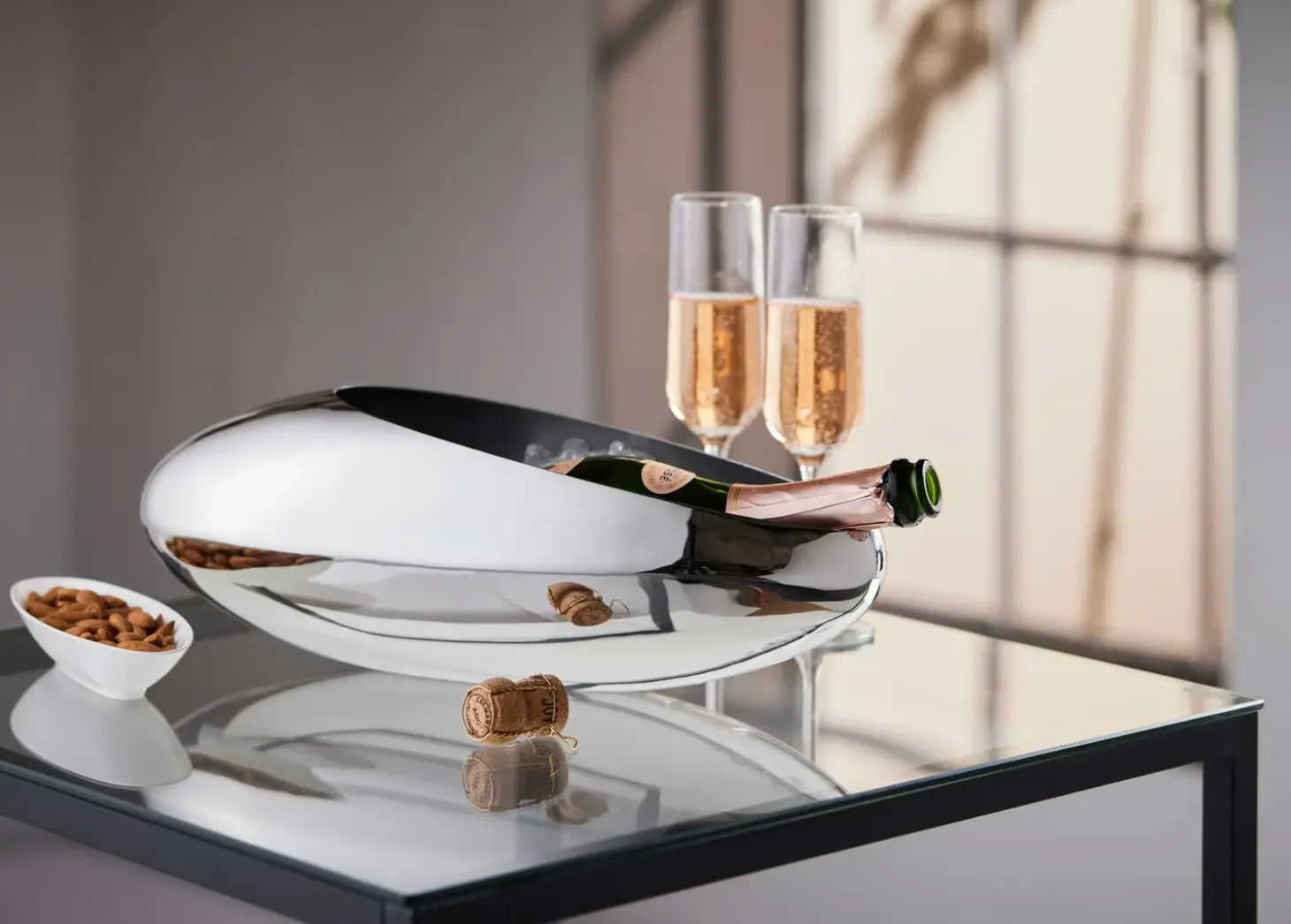 Philippi - Cocoon champagne cooler + tulip vase