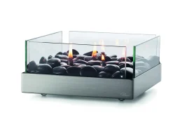 Philippi - Fireplace oil lamp, square