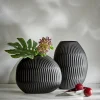 Philippi - Noir vase horizontal