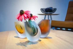 Philippi - Occhio vase, brown