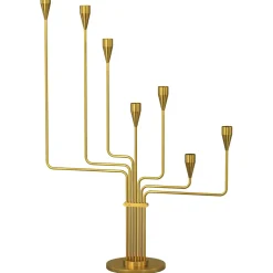 Piet Hein - Karlsvognen lysestage, H. 63 cm. Messing