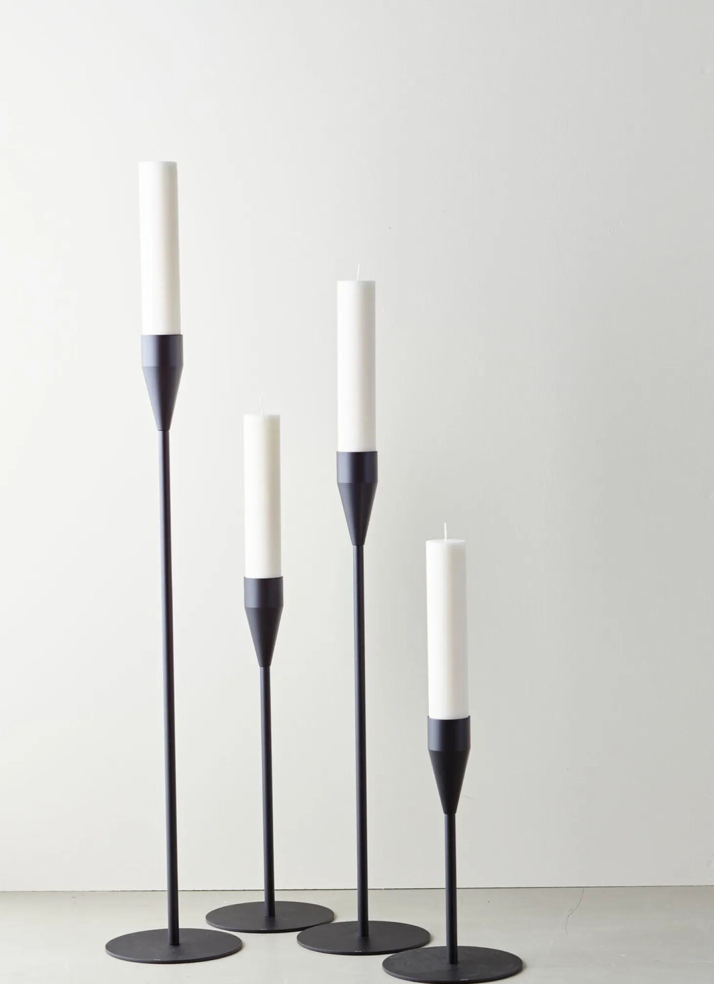 Piet Hein - Lysestage Venus MAXI 475 mm - SORT