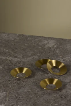 Piet Hein - Lysmanchet MAXI (til dia. 50 mm lys) - Messing