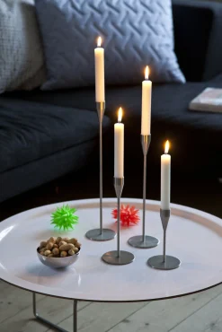 Piet Hein - Saturn lysestage 36 cm. Rustfrit stål