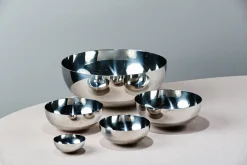 Piet Hein - Skål dia. 8 cm. Rustfrit stål - blank