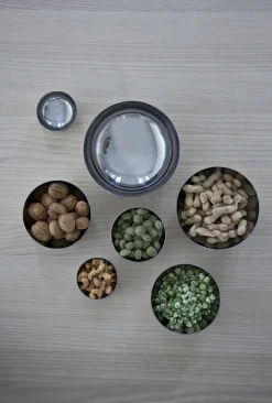 Piet Hein - Skål dia. 18 cm. Rustfrit stål - blank