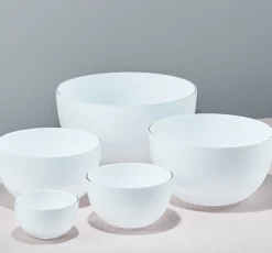 Piet Hein - Skål glas 26 cm - OPAL