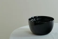 Piet Hein - Skål porcelain 14 cm - SORT