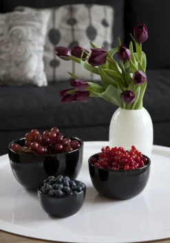 Piet Hein - Skål porcelain 21 cm - SORT