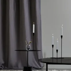 Piet Hein - SORT Lysestage Venus 21 cm