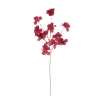 Present time - Artificial plant Flower Stem red ochre