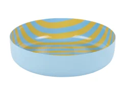 Present time - Bowl Animado medium citrine yellow w. soft blue