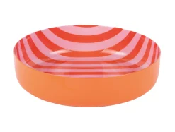 Present time - Bowl Animado medium bright orange w. soft pink