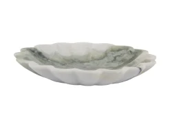Present time - Bowl Flower large marble himalayan green