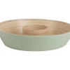 Present time - Bowl Puro chip & dip bamboo soft green