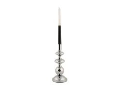 Present time - Candle holder Dazzle large chrome plated