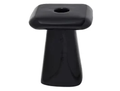 Present time - Candle holder Roca small black