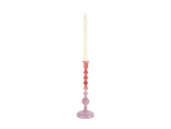 Present time - Candle holder Grato Mecer large warm purple to soft purple
