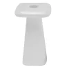 Present time - Candle holder Roca large white