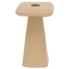 Present time - Candle holder Roca large soft brown