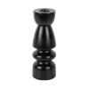Present time - Candle holder Modelar Medium mango wood black