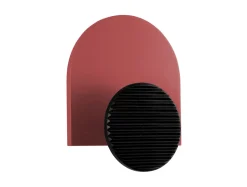 Present time - Coat hanger Single Knob red ochre