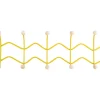 Present time - Coat rack Double Zig Zag bright yellow