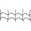 Present time - Coat rack Double Zig Zag black