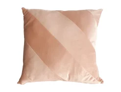 Present time - Cushion Tono square peach orange