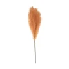 Present time - Faux Feather small burned orange